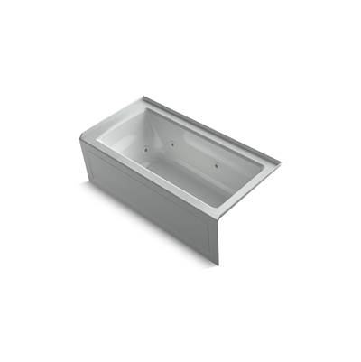 Archer 60'' x 30'' alcove whirlpool bath, right drain