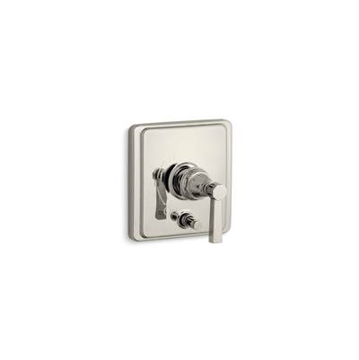 Kohler Pinstripe Rite-temp Valve Trim with Push-button Diverter and Lever Handle - Vibrant...