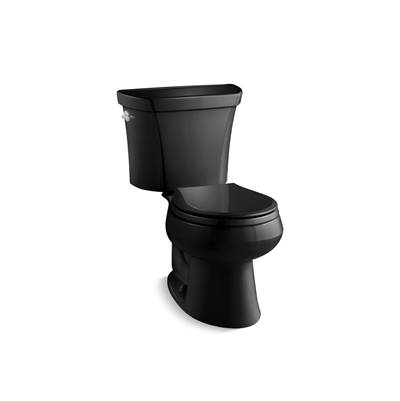 Kohler | Wellworth | Floor Mount Two Piece Toilet - Black