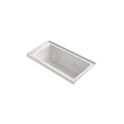 Archer 60'' x 30'' alcove heated whirlpool bath, right drain