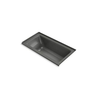 Archer 60'' x 30'' alcove bath with integral flange and right-hand drain