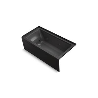 Archer 60'' x 30'' alcove whirlpool bath, right drain