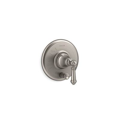 Artifacts Rite-Temp valve trim with push-button diverter and lever handle