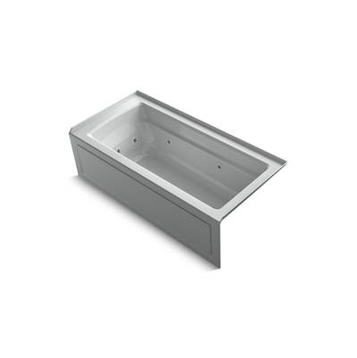Archer 66'' x 32'' alcove heated whirlpool, right drain