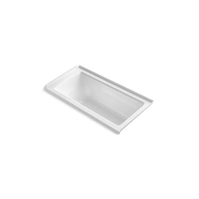 Archer 60'' x 30'' alcove Heated BubbleMassageE air bath, right drain