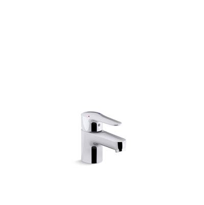 July Centerset commercial lavatory faucet with ground joints, grid drain, 0.5 gpm spray and 3-1/4'' lever handle - Polished Chrome