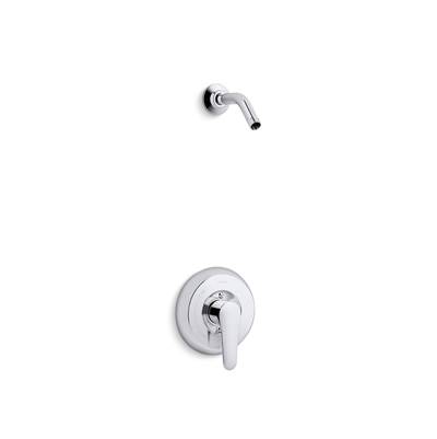 July Rite-Temp shower trim kit, without showerhead - Polished Chrome