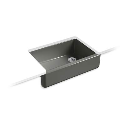 Kohler | Whitehaven | Self Trimming Kitchen Sink - Thunder Grey