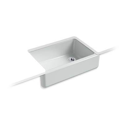 Kohler | Whitehaven | Self Trimming Kitchen Sink - Ice Grey