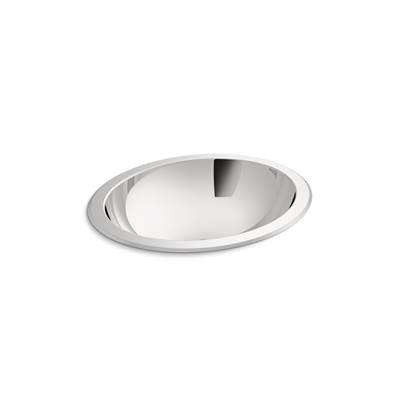 Bachata 20'' oval drop-in/undermount bathroom sink