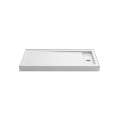 Bellwether 60'' x 32'' alcove shower base, right drain