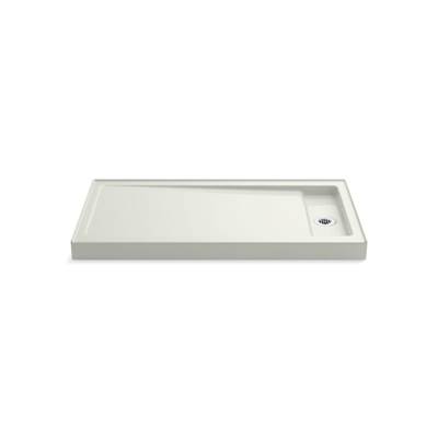 Bellwether 60'' x 32'' alcove shower base, right drain