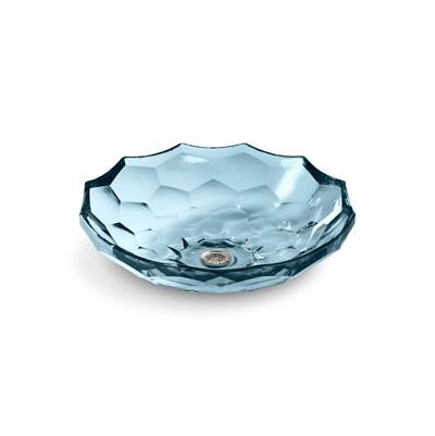 BrioletteE 17-1/2'' round vessel bathroom sink, no overflow