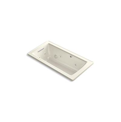 Archer 60'' x 30'' drop-in Heated BubbleMassageE air bath with whirlpool