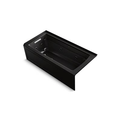 Archer 66'' x 32'' alcove Heated BubbleMassageE air bath and whirlpool, left drain