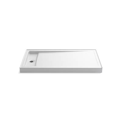 Bellwether 60'' x 34'' alcove shower base, left drain