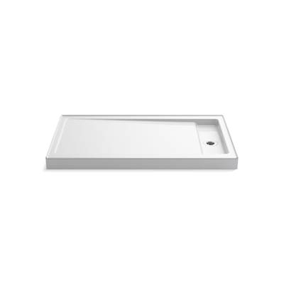 Bellwether 60'' x 34'' alcove shower base, right drain