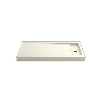 Bellwether 60'' x 34'' alcove shower base, right drain