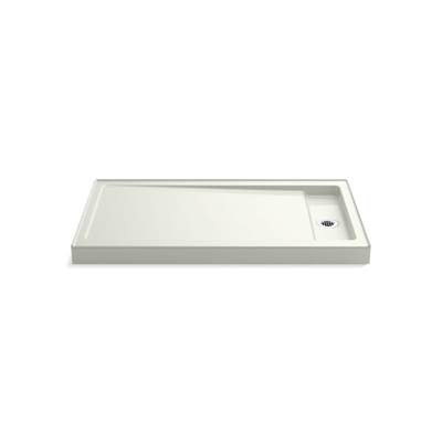Bellwether 60'' x 34'' alcove shower base, right drain