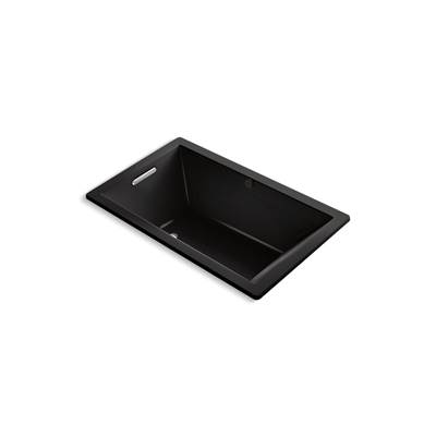 Kohler Underscore 60'' x 36'' drop-in bath - Black