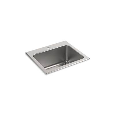BalladE 25'' top-mount single-bowl utility sink