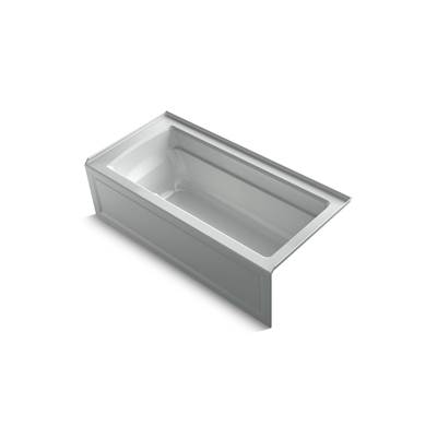 Archer 66'' x 32'' alcove Heated BubbleMassageE air bath, right drain