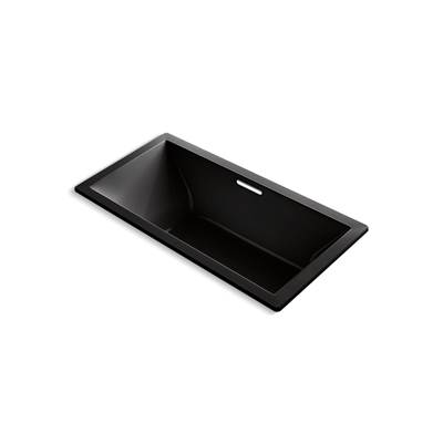Kohler Underscore 72'' x 36'' drop-in bath - Black