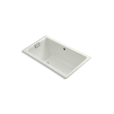Kohler Tea-for-Two 66'' x 36'' drop-in Heated BubbleMassageE air bath - Dune