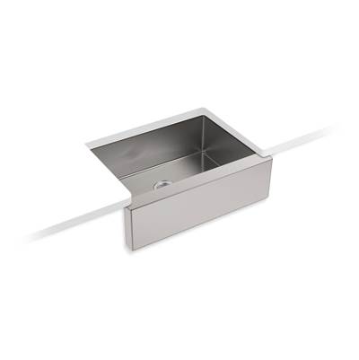 Kohler Strive 29-1/2'' undermount single-bowl farmhouse kitchen sink - Stainless Steel