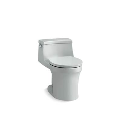 Kohler San Souci One-piece round-front toilet, 1.28 gpf - Ice Grey