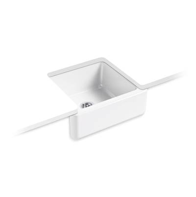 Kohler Whitehaven 23-1/2'' undermount single-bowl farmhouse kitchen sink