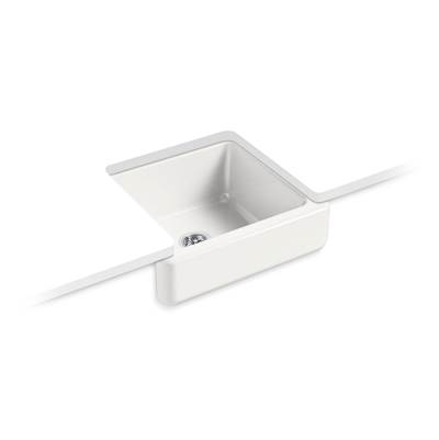 Kohler Whitehaven 23-1/2'' undermount single-bowl farmhouse kitchen sink - Sea Salt