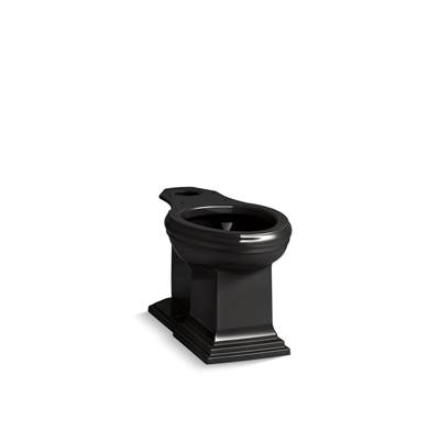 Kohler Memoirs Elongated Bowl with Concealed Trapway - Black
