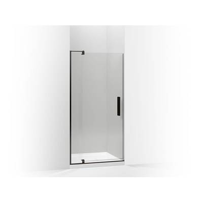 Kohler Revel Pivot shower door, 70'' H x 31-1/8 - 36'' W, with 1/4'' thick Crystal Clear glass - Anodized Dark Bronze