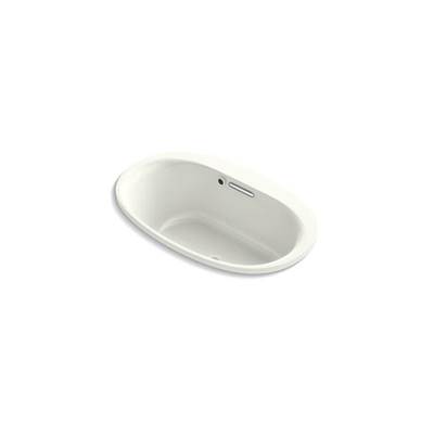 Kohler Underscore Oval 59-11/16'' x 35-5/8'' drop-in bath with Bask heated surface - Dune
