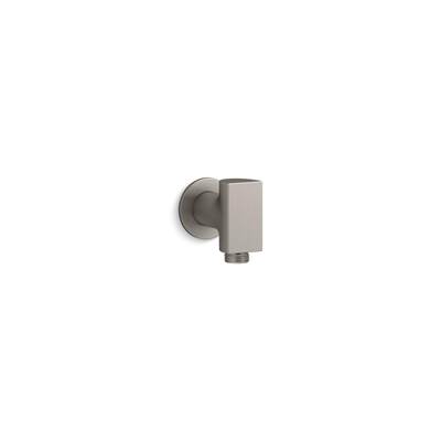Exhale Wall-mount supply elbow - Vibrant Brushed Nickel