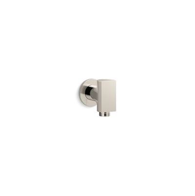Exhale Wall-mount supply elbow - Vibrant Polished Nickel