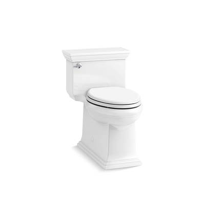 Kohler Memoirs Stately One-piece Compact Elongated Toilet with Skirted Trapway, 1.28 Gpf - White