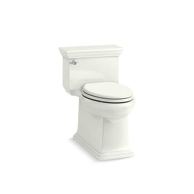 Kohler Memoirs Stately One-piece Compact Elongated Toilet with Skirted Trapway, 1.28 Gpf - Dune