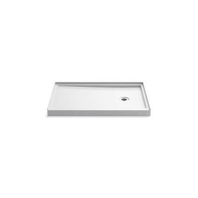 Kohler Rely 48'' x 32'' alcove shower base, right drain - White