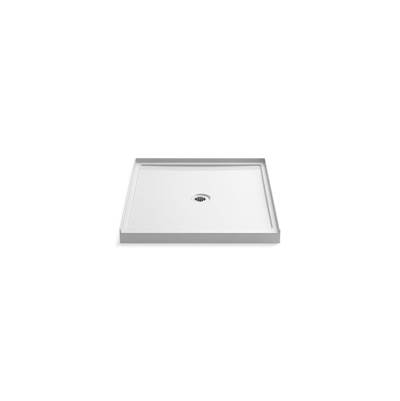Kohler Rely 36'' x 42'' alcove shower base, center drain - White
