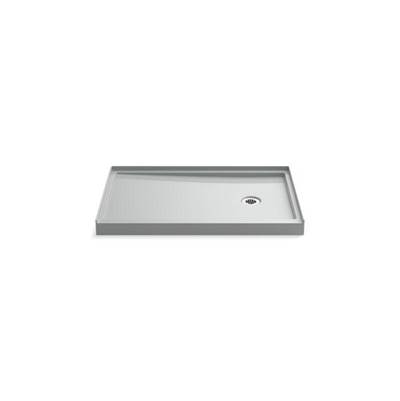 Kohler Rely 48'' x 32'' single-threshold shower base with right-hand drain - Ice Gray