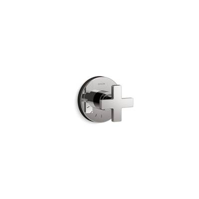 Composed MasterShower volume control valve trim with cross handle