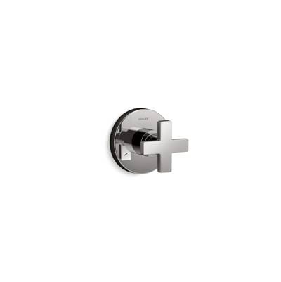 Composed MasterShower transfer valve trim with cross handle
