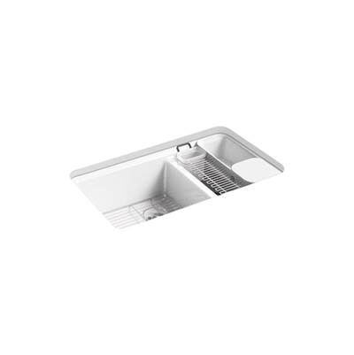 Kohler | Riverby | Undermount Kitchen Sink - White