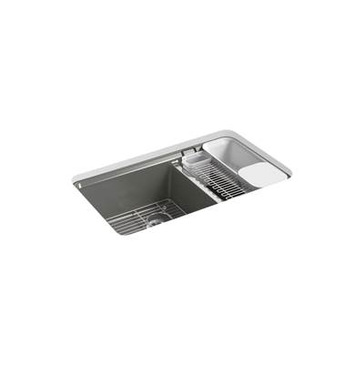 Kohler | Riverby | Undermount Kitchen Sink - Thunder Grey