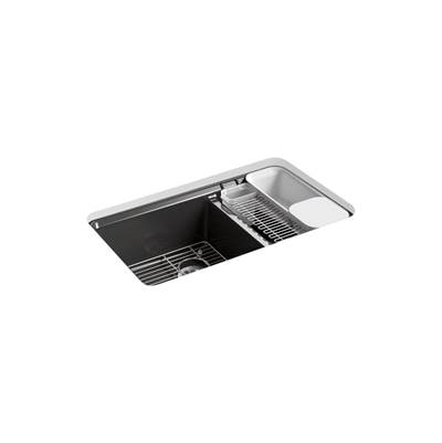 Kohler | Riverby | Undermount Kitchen Sink - Black