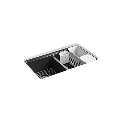 Kohler | Riverby | Undermount Kitchen Sink - Black