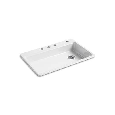 Kohler | Riverby | Dual Mount - White