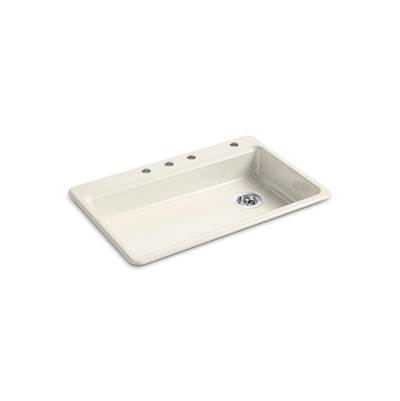 Kohler | Riverby | Dual Mount - Biscuit